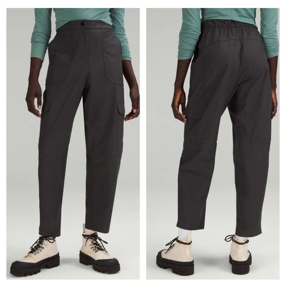 Lululemon Light Utilitech Cargo Pocket High-Rise Pant Graphite Grey size 30 - Picture 1 of 6